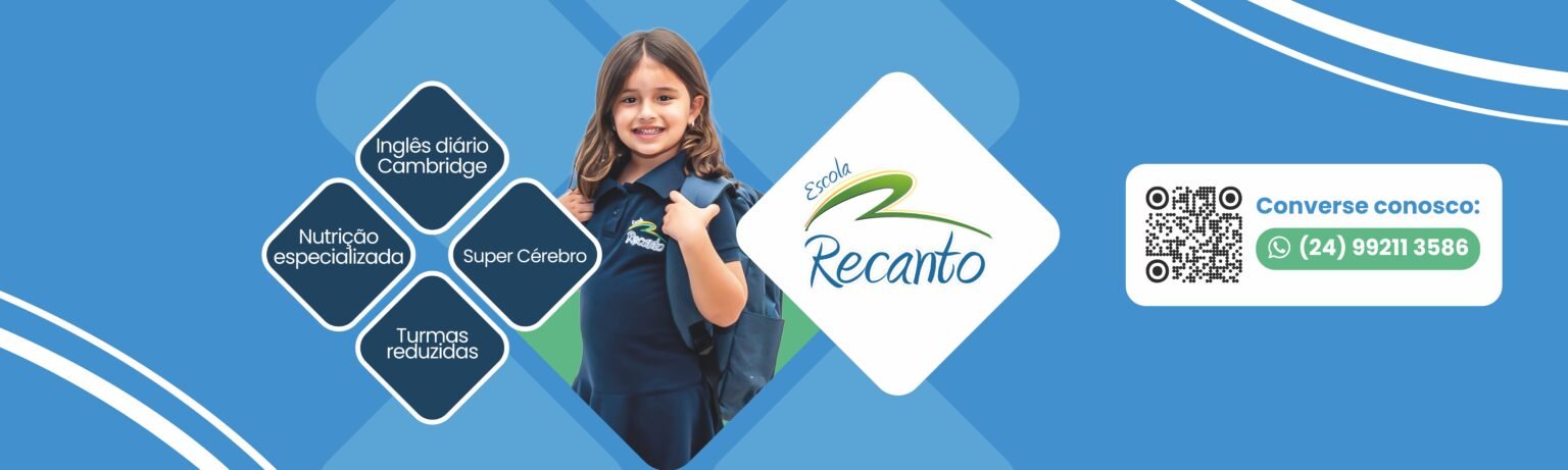 Área de acesso e estacionamento da Escola Recanto